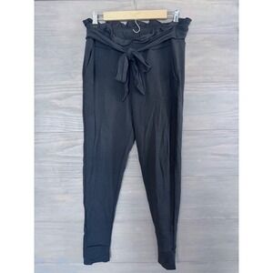 R&R Surplus Corps Paper Bag Waist Tie Legging Lounge Pants Y2K Small
